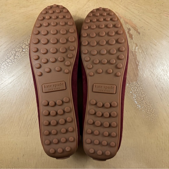 NEW KATE SPADE Deck Suede Driving Flat Loafer SIZE 8.5 - Picture 3 of 5